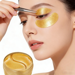 Patchs hydratants anti-âge pour le contour des yeux avec acide hyaluronique, vitamine C et K pour les <span class=keywords><strong>cernes</strong></span> et les poches - Product Image 1