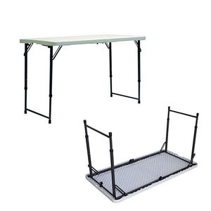 Mesas Plegables Portátiles de Plástico para Camping, Diseño Personalizado, Económicas, <span class=keywords><strong>Mesa</strong></span> <span class=keywords><strong>Plegable</strong></span> de 4 pies para Exteriores - Product Image 6