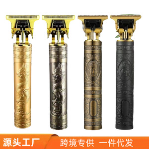 เครื่องตัดผมไฟฟ้าไร้สาย ตัวเครื่องโลหะ ใบมีดสแตนเลส ปรับความยาวได้ ใช้ได้ทั่วไป สำหรับผู้ชายและสัตว์เลี้ยง - Product Image 3