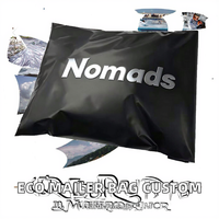 Sacs d'expédition biodégradables écologiques pour petites envois, impression personnalisée du logo pour les perruques