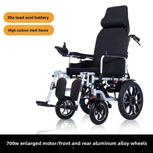 700W Fully Automatic Electric <strong>Wheelchair</strong> Upgraded Motor <strong>Reclining</strong> Foldable Design Smart Features Lead Acid/Lithium Battery for - Product Image 2