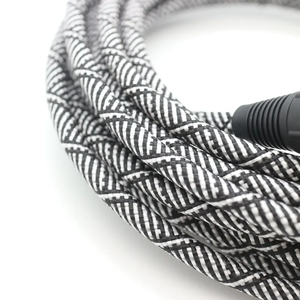 Câble de microphone équilibré à 3 pieds Cordon de haut-parleur court <span class=keywords><strong>pour</strong></span> système de sonorisation avec XLR mâle femelle Accessoire de câble audio à 3 instruments à cordes - Product Image 3