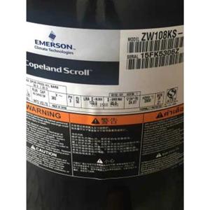 คอมเพรสเซอร์เครื่องปรับอากาศ Copeland ZW108KS สำหรับปั๊มความร้อนจากแหล่งกำเนิดความร้อนใต้ดิน 522 รายละเอียดจำเพาะ - Product Image 3