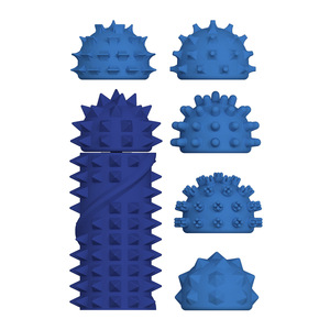 Juguete Antiestrés de Silicona para Aliviar el Dolor, con Forma de Engranaje Giratorio y Bola Poligonal, para Edades de 3 a 14 Años - Ejercicio para Manos y Mejora de la Concentración - Product Image 4