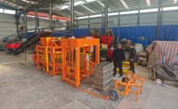Machine automatique de fabrication de briques pour béton cellulaire autoclavé avec PLC et engrenages, facile à utiliser