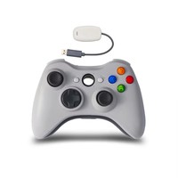 Control Inalámbrico para Consola Xbox 360 y PC, Incluye Receptor 2.4G, Control de Juegos Inalámbrico