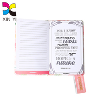 Pabrik Guangzhou A4 Hardcover Diary Logo Kustom Buku Jurnal A5 Kulit Agenda Bulanan Perencana Mingguan Notebook Gratis