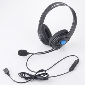 Casque USB pour centre d'appels, téléphone, ordinateur, casque avec microphone pour <span class=keywords><strong>Sony</strong></span> PS3 PS4, ordinateur portable, PC, casque de jeu - Product Image 2
