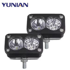 Auto Spotlight <span class=keywords><strong>3</strong></span> Inch Wit Amber Led Pod Rijden Werklamp Voor Motorfiets Pick-Up Truck Suv 4X4 Dak Bagagerek Lamp - Product Image 1