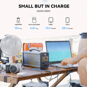 Chargeur solaire Flashfish G300, mini générateur portable en aluminium, offre spéciale sur <span class=keywords><strong>Amazon</strong></span> - Product Image 4