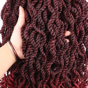 Vente en gros, extensions de cheveux, tresses jumbo, perruque, <span class=keywords><strong>crochet</strong></span>, torsades sénégalaises - Product Image 6