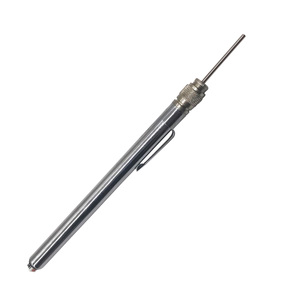 Mini lápiz <span class=keywords><strong>de</strong></span> calibre <span class=keywords><strong>de</strong></span> presión <span class=keywords><strong>de</strong></span> <span class=keywords><strong>neumáticos</strong></span> <span class=keywords><strong>de</strong></span> aluminio portátil con anillo <span class=keywords><strong>para</strong></span> bola - Product Image 1