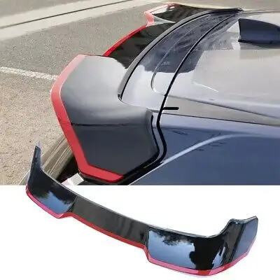 Honda için uygun CR-V CRV 2023 2024 kırmızı siyah arka pencere çatı Boot Spoiler bagaj kapağı kanat Flap Trim