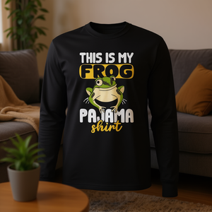 Camiseta de manga larga con estampado de rana de This Is My Frog - Product Image 3