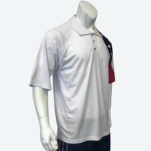 US Flag White Men's Anti-Wrinkle Summer Golf for Shirts Quick Dry Moisture <b>Wicking</b> Short Sleeve Print Design - Product Image 5