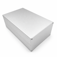 Boîtier en alliage d'aluminium sur mesure 127*75mm, indice de protection IP54, léger et durable pour alimentation électrique, onduleur, pilote LED, contrôle OEM