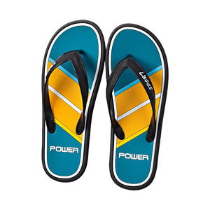 Chanclas de PVC para hombre, pantuflas de suela suave para interiores y exteriores, calzado cómodo de verano para parejas - Product Image 1