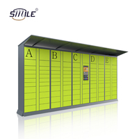 SMILE TECH Casiers intelligents en acier galvanisé personnalisables, serrure électronique, certifiés ISO9001, respectueux de l'environnement, pour les écoles, les gymnases