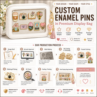 Broches en émail personnalisées, badges en métal, épingles de revers, broches en émail dur, design mignon et esthétique (café, appareil photo, livre, fleur), pour la décoration de sacs à dos, sacs et comme cadeau