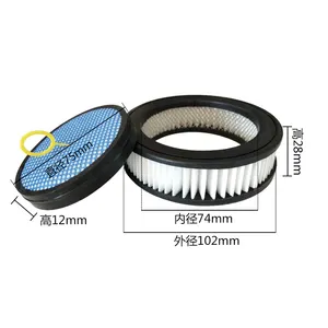 Ronde Ware Hepa Vervangen Filters En Filter Katoen Voor Midea Handheld Stofzuiger Onderdelen P3 / VH1704 / P3-L