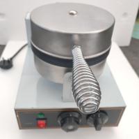 Mini gaufrier électrique à tête unique en acier inoxydable 1000W pour usage domestique