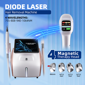 Appareil laser diode portable 2-en-1 Nd:Yag 10600nm Q-Switched 808nm 2000W pour épilation par cryolipolyse, détatouage et décoloration des sourcils - Product Image 4
