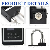 ZC-G380 Cadenas GPS 4G et Beidou double mode avec mot de passe, carte RFID et surveillance sans fil pour le transport de marchandises