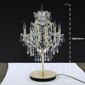 Lámpara de Pie de Cristal Vintage Moderna y Lujosa para Sala de Estar, Modelo HM-F-005 - Product Image 4
