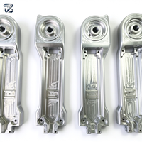Pièces de support mécanique pour bras de robot en aluminium moulé sous pression de précision sur mesure OEM, service d'usinage CNC