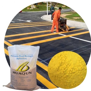 สีทาเส้นจราจรสีขาวและสีเหลืองสำหรับป้ายจราจรโรงงานกวางโจว - Product Image 1