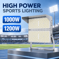 Lampu Sorot LED Dual-Head 480W 560W untuk Kompleks Olahraga Stadion Garansi 5 Tahun