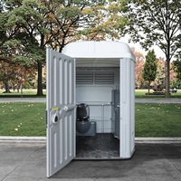 Toilettes mobiles ADA pour personnes handicapées, toilettes portables pour handicapés, toilettes portables à chasse d'eau