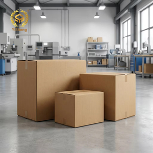 Boîte en <span class=keywords><strong>carton</strong></span> ondulé à double paroi, robuste et durable, avec logo personnalisé imprimé, écologique, haute capacité de charge, pour l'expédition à l'exportation - Product Image 2