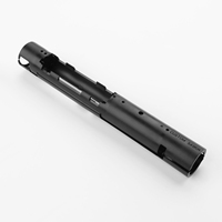 Sabre laser Nexussabers, châssis vide en polycarbonate résistant aux hautes températures avec batterie, éclats et vis