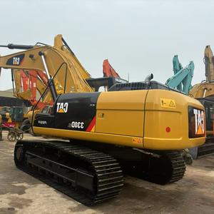 Pelle sur chenilles Caterpillar 330D2L d'occasion en bonne condition de travail pelle hydraulique bon marché Cat 330D2L à Shanghai - Product Image 2