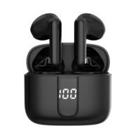 Earbud TWS Semi-in-ear Hybrid ANC ENC Layar Digital Driver 13mm Headphone Nirkabel Bluetooth
