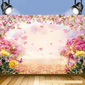 Hstyle mariposa <span class=keywords><strong>cumpleaños</strong></span> telón <span class=keywords><strong>de</strong></span> fondo niños Feliz <span class=keywords><strong>cumpleaños</strong></span> Banner mariposa primavera flores <span class=keywords><strong>cumpleaños</strong></span> fiesta decoraciones foto <span class=keywords><strong>de</strong></span> fondo - Product Image 5