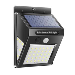 Solar <b>Sensor</b> Wall <b>Light</b> 30 LED Outdoor <b>Motion</b> <b>Sensor</b> <b>Light</b> For Patio Garden Courtyard Street Lighting - Product Image 2