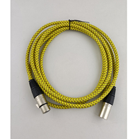 Câble haut-parleur 3pin haut de gamme 15M, prise XLR mâle à femelle Neutrik Mikrofonkabel