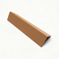 Protections d'angle en papier kraft en forme de L, imperméables, pour le transport, la protection des bords et le rembourrage, vente en gros