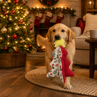 Jouets de Noël pour chiens en peluche personnalisés en gros