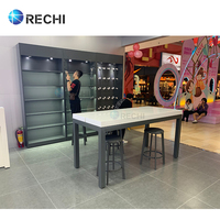 RECHI Table de comptoir pour afficher le téléphone portable Table de comptoir pour téléphone portable pour la conception de meubles de magasin de téléphonie mobile