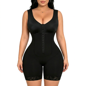 Gaine amincissante colombienne respirante à haute compression pour femme, avec contrôle ferme de la taille et du ventre, post-BBL - Product Image 1