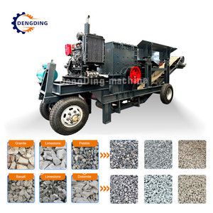 Hiệu quả cao con lăn loại máy nghiền hình nón di động nhà máy Máy nghiền đá di động nghiền đá granit đá vôi Bazan KHAI THÁC MỎ - Product Image 4