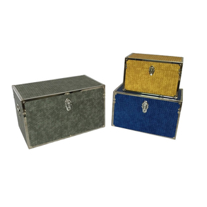 Bán buôn tùy chỉnh khác nhau đầy màu sắc lưu trữ bằng gỗ handmade Antique sinh sản thân cây hộp cho lưu trữ - Product Image 1