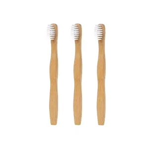 100%生分解性天然竹非常に安い歯ブラシ