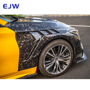 Para <span class=keywords><strong>2016</strong></span> + Infiniti Q60 Panel de hoja de fibra de carbono Automotriz Decoración de panel lateral de parachoques delantero de fibra de carbono de alta calidad - Product Image 2