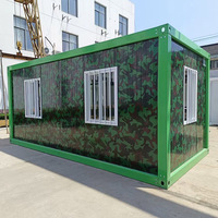 Kit de maison conteneur moderne détachable pour centres commerciaux et hôtels, installation rapide, prêt à être expédié