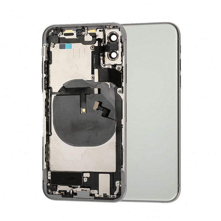 Оригинальная Задняя стеклянная крышка для iPhone 11, задняя крышка для Iphone 11 Pro 11 Pro Max, Задняя стеклянная крышка для замены корпуса с большим отверстием