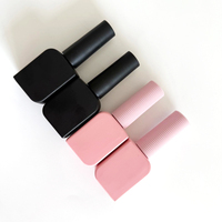 Flacon vide en verre pour vernis à ongles 8ml 10ml, conteneur de vernis gel UV avec bouchon et pinceau, sérigraphie, logo personnalisé, salon